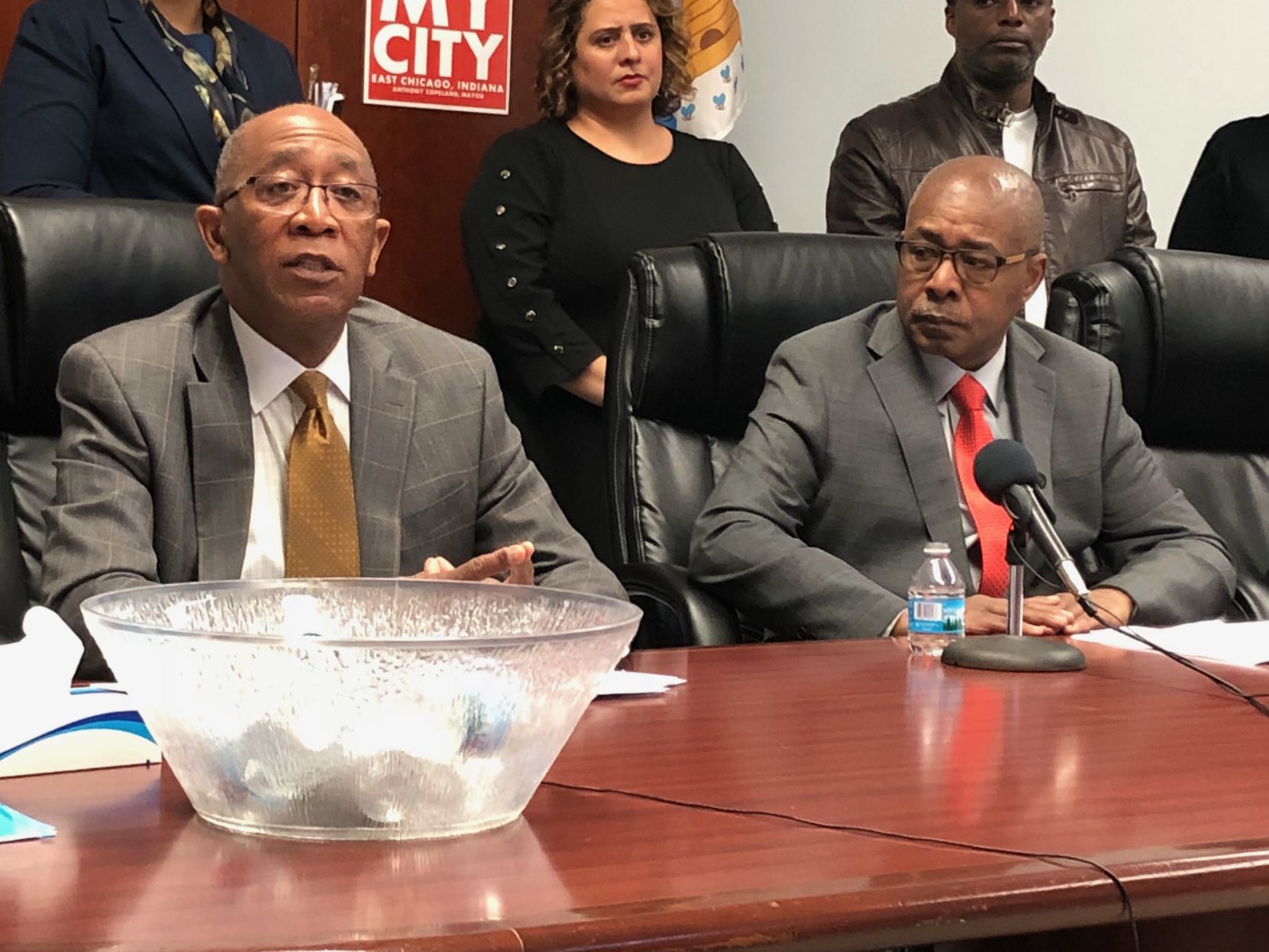 East Chicago COVID-19 press conference